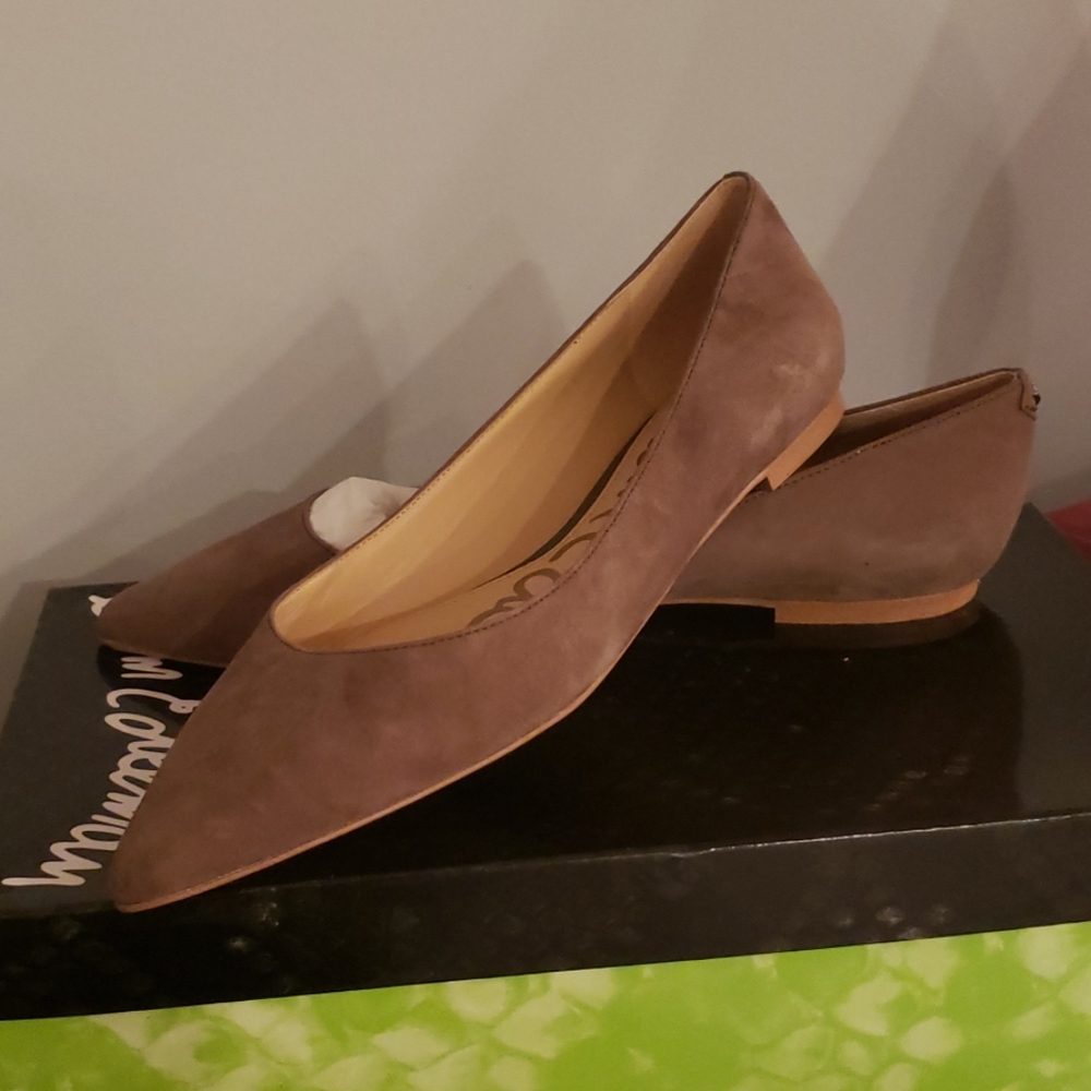 Rae,moss green suede shoes